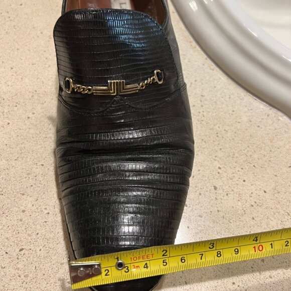 gENUINE LIZARD LANVIN SHOSE MADE IN ITALY. - Picture 7 of 8